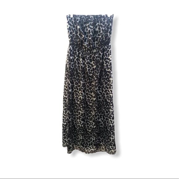 Forever 21 Strapless Animal‎ Print Dress - Picture 9 of 9